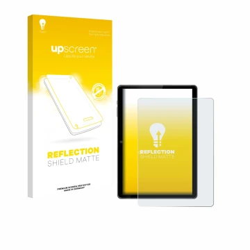 Parte frontale di una confezione del prodotto con il logo del marchio upscreen. Accanto è raffigurato il dispositivo Awow P11 