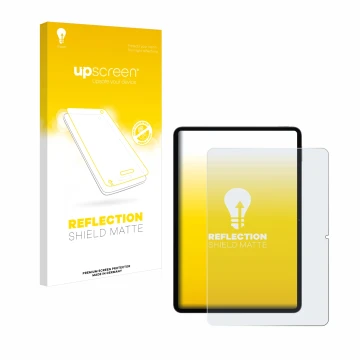 Parte frontale di una confezione del prodotto con il logo del marchio upscreen. Accanto è raffigurato il dispositivo Xiaomi Pa