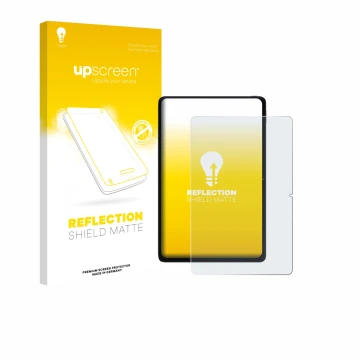 Parte frontale di una confezione del prodotto con il logo del marchio upscreen. Accanto è raffigurato il dispositivo Xiaomi PO