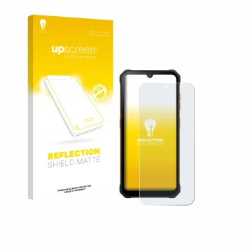 Parte frontale di una confezione del prodotto con il logo del marchio upscreen. Accanto è raffigurato il dispositivo Hammer Ir