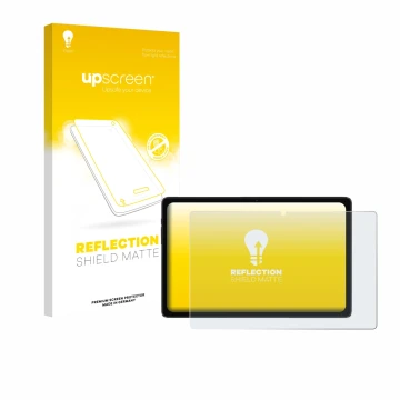 Parte frontale di una confezione del prodotto con il logo del marchio upscreen. Accanto è raffigurato il dispositivo ZTE Blade