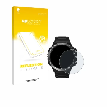 Parte frontale di una confezione del prodotto con il logo del marchio upscreen. Accanto è raffigurato il dispositivo HOIFA S11