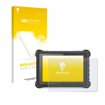 Parte frontale di una confezione del prodotto con il logo del marchio upscreen. Accanto è raffigurato il dispositivo MSI ND52 