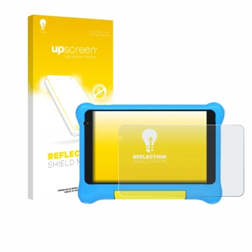 Parte frontale di una confezione del prodotto con il logo del marchio upscreen. Accanto è raffigurato il dispositivo Yicty YTY
