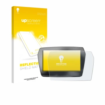 Parte frontale di una confezione del prodotto con il logo del marchio upscreen. Accanto è raffigurato il dispositivo Voge 625 