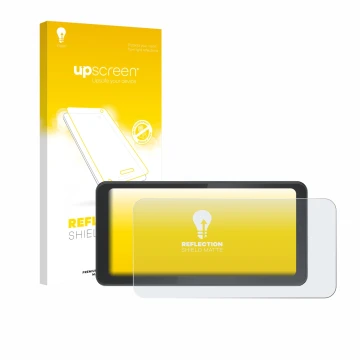 Parte frontale di una confezione del prodotto con il logo del marchio upscreen. Accanto è raffigurato il dispositivo Spedal CL
