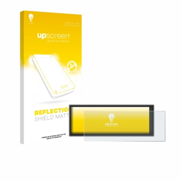 Parte frontale di una confezione del prodotto con il logo del marchio upscreen. Accanto è raffigurato il dispositivo Carpuride