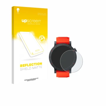 Parte frontale di una confezione del prodotto con il logo del marchio upscreen. Accanto è raffigurato il dispositivo Nothing C