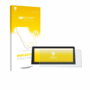 Parte frontale di una confezione del prodotto con il logo del marchio upscreen. Accanto è raffigurato il dispositivo Roadtop B