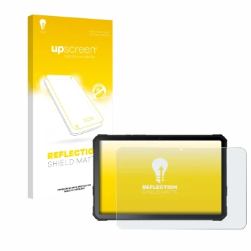 Parte frontale di una confezione del prodotto con il logo del marchio upscreen. Accanto è raffigurato il dispositivo Fossibot 