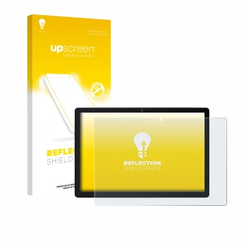 Parte frontale di una confezione del prodotto con il logo del marchio upscreen. Accanto è raffigurato il dispositivo Yicty MB1