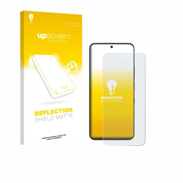 Parte frontale di una confezione del prodotto con il logo del marchio upscreen. Accanto è raffigurato il dispositivo TCL NXTPA