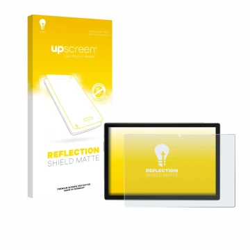 Parte frontale di una confezione del prodotto con il logo del marchio upscreen. Accanto è raffigurato il dispositivo Antemper 