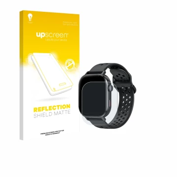 Parte frontale di una confezione del prodotto con il logo del marchio upscreen. Accanto è raffigurato il dispositivo Jugeman P