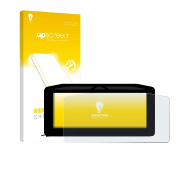 Parte frontale di una confezione del prodotto con il logo del marchio upscreen. Accanto è raffigurato il dispositivo Ducati Pa