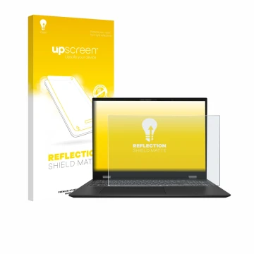 Parte frontale di una confezione del prodotto con il logo del marchio upscreen. Accanto è raffigurato il dispositivo MSI Prest