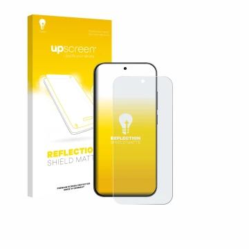 Parte frontale di una confezione del prodotto con il logo del marchio upscreen. Accanto è raffigurato il dispositivo Xiaomi Re