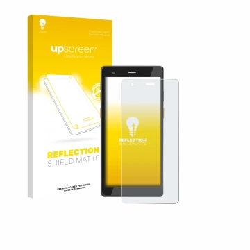 Parte frontale di una confezione del prodotto con il logo del marchio upscreen. Accanto è raffigurato il dispositivo Scorpion 