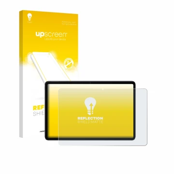 Parte frontale di una confezione del prodotto con il logo del marchio upscreen. Accanto è raffigurato il dispositivo Xiaomi Re