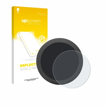 Parte frontale di una confezione del prodotto con il logo del marchio upscreen. Accanto è raffigurato il dispositivo Elecrow D