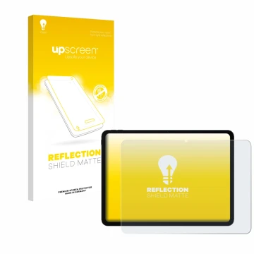 Parte frontale di una confezione del prodotto con il logo del marchio upscreen. Accanto è raffigurato il dispositivo OnePlus P