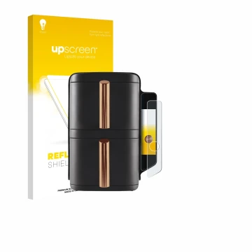 Parte frontale di una confezione del prodotto con il logo del marchio upscreen. Accanto è raffigurato il dispositivo Ninja Dou