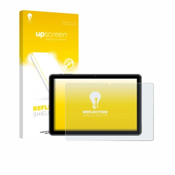 Parte frontale di una confezione del prodotto con il logo del marchio upscreen. Accanto è raffigurato il dispositivo Hasskya K