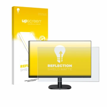 Parte frontale di una confezione del prodotto con il logo del marchio upscreen. Accanto è raffigurato il dispositivo Amazon Ba