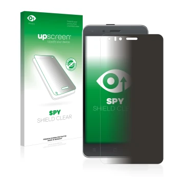 Parte frontale di una confezione del prodotto con il logo del marchio upscreen. Accanto è raffigurato il dispositivo Kodak IM5