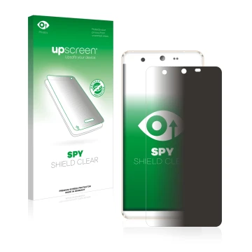 Parte frontale di una confezione del prodotto con il logo del marchio upscreen. Accanto è raffigurato il dispositivo Kingzone 