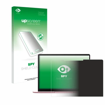 Parte frontale di una confezione del prodotto con il logo del marchio upscreen. Accanto è raffigurato il dispositivo Huawei Ma