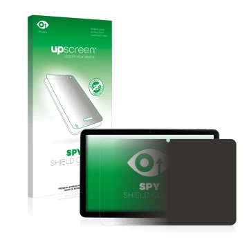 Parte frontale di una confezione del prodotto con il logo del marchio upscreen. Accanto è raffigurato il dispositivo MEDION Li