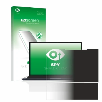 Parte frontale di una confezione del prodotto con il logo del marchio upscreen. Accanto è raffigurato il dispositivo ASUS ZenB