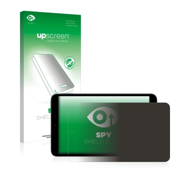 Parte frontale di una confezione del prodotto con il logo del marchio upscreen. Accanto è raffigurato il dispositivo Nokia T10