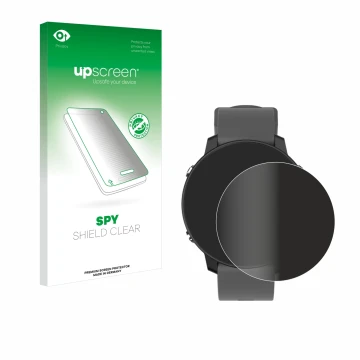 Parte frontale di una confezione del prodotto con il logo del marchio upscreen. Accanto è raffigurato il dispositivo Shot Scop