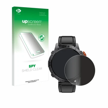 Parte frontale di una confezione del prodotto con il logo del marchio upscreen. Accanto è raffigurato il dispositivo LIGE DFA-