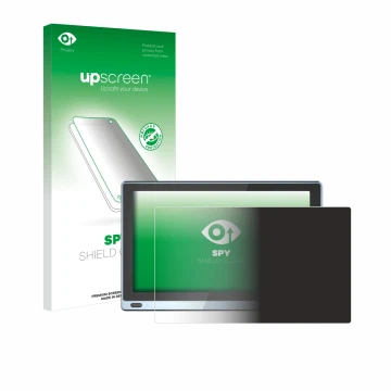 Parte frontale di una confezione del prodotto con il logo del marchio upscreen. Accanto è raffigurato il dispositivo Higole Go
