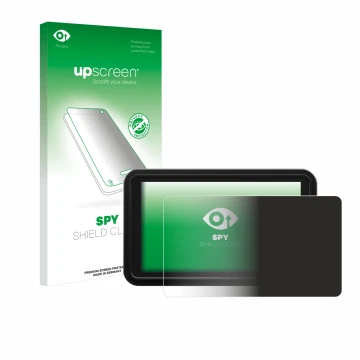 Parte frontale di una confezione del prodotto con il logo del marchio upscreen. Accanto è raffigurato il dispositivo Atomos Sh