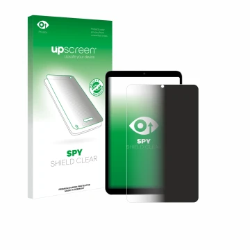 Parte frontale di una confezione del prodotto con il logo del marchio upscreen. Accanto è raffigurato il dispositivo Alldocube