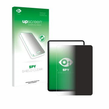 Parte frontale di una confezione del prodotto con il logo del marchio upscreen. Accanto è raffigurato il dispositivo OnePlus P