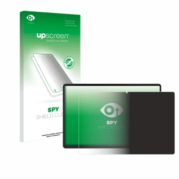 Parte frontale di una confezione del prodotto con il logo del marchio upscreen. Accanto è raffigurato il dispositivo Acer Icon