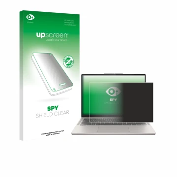 Parte frontale di una confezione del prodotto con il logo del marchio upscreen. Accanto è raffigurato il dispositivo Lenovo Ch
