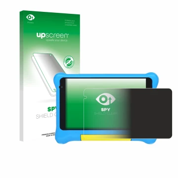 Parte frontale di una confezione del prodotto con il logo del marchio upscreen. Accanto è raffigurato il dispositivo Yicty YTY