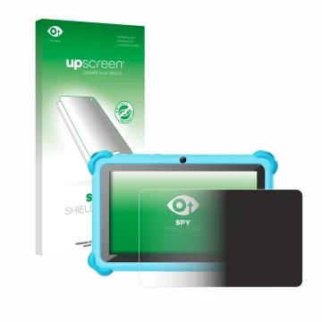 Parte frontale di una confezione del prodotto con il logo del marchio upscreen. Accanto è raffigurato il dispositivo zcobro KI