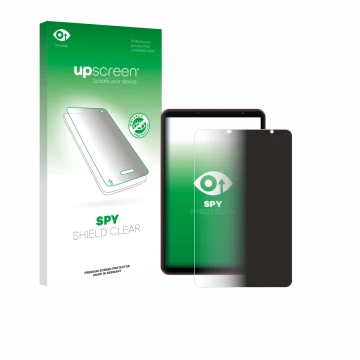 Parte frontale di una confezione del prodotto con il logo del marchio upscreen. Accanto è raffigurato il dispositivo Blackview