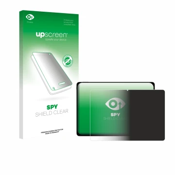 Parte frontale di una confezione del prodotto con il logo del marchio upscreen. Accanto è raffigurato il dispositivo Honor Mag