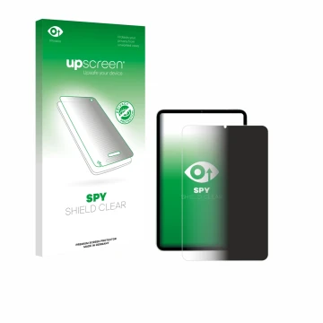 Parte frontale di una confezione del prodotto con il logo del marchio upscreen. Accanto è raffigurato il dispositivo Xiaomi Pa