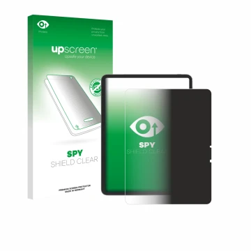 Parte frontale di una confezione del prodotto con il logo del marchio upscreen. Accanto è raffigurato il dispositivo Blackview