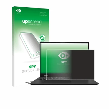 Parte frontale di una confezione del prodotto con il logo del marchio upscreen. Accanto è raffigurato il dispositivo MSI Prest