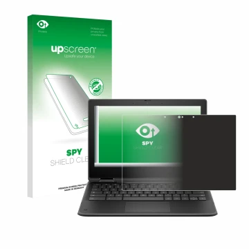 Parte frontale di una confezione del prodotto con il logo del marchio upscreen. Accanto è raffigurato il dispositivo HP Fortis